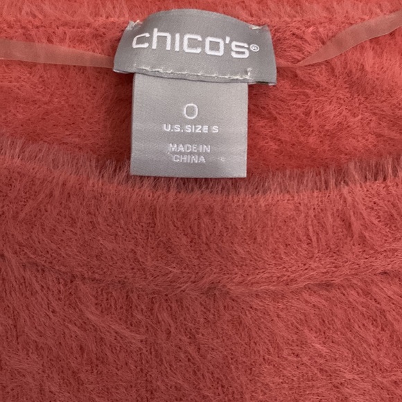 Chico’s Blush Pink Sweater. Plush and so soft! Size 0 in Chicos /US Size Small - Picture 3 of 5